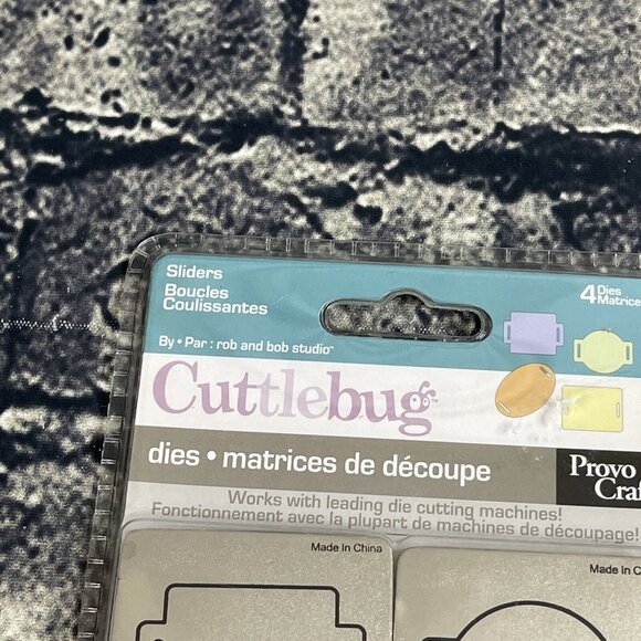 Provo Craft Cuttlebug Cutting Die 37-2515 Sliders Design - Picture 2 of 7